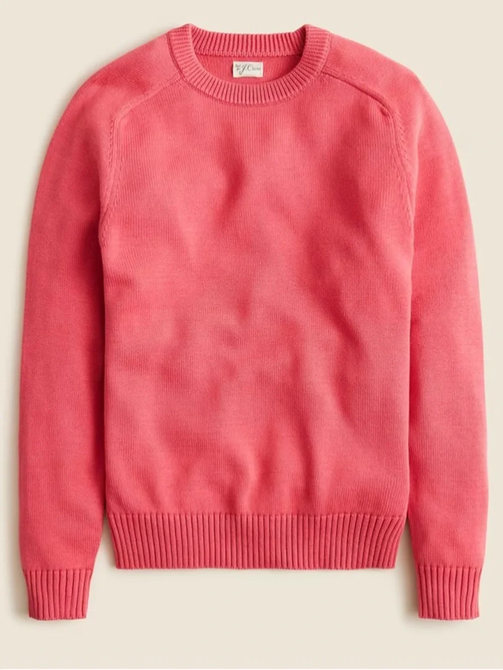 J crew vintage barn Heritage cotton crewneck sweater